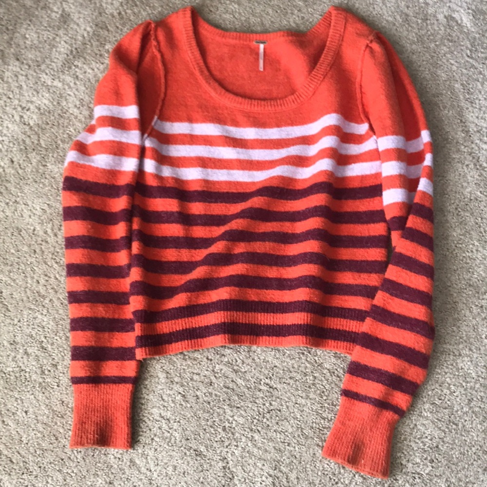 Free People Striped Sweater